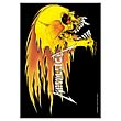 Metallica Skull and Flame Fabric Poster Wall Hanging